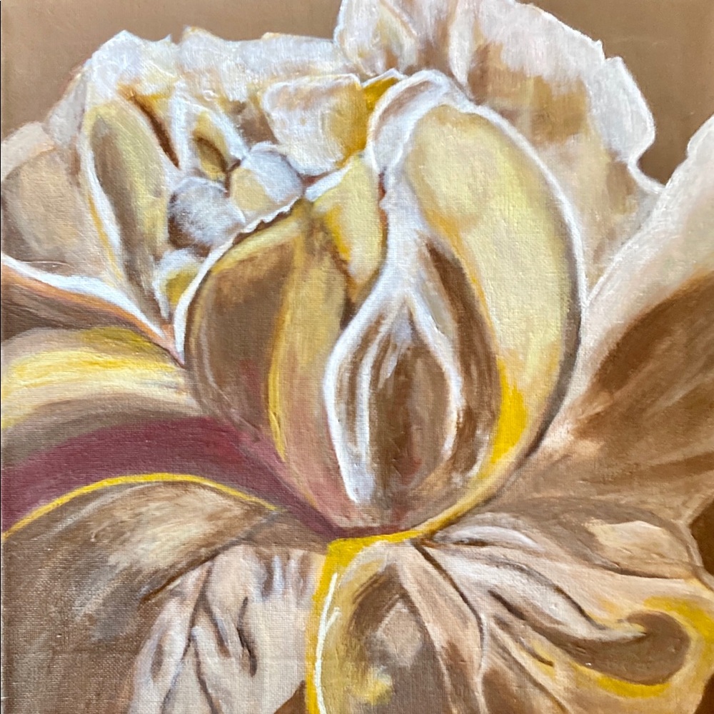 “Gardenia” 10x10 painting